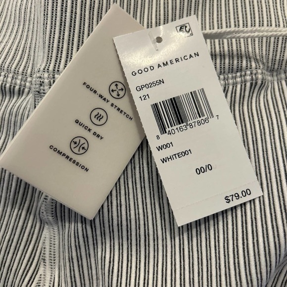 Good American Seamless Core Power Ribbed Legging Size 00/0 - Picture 5 of 7